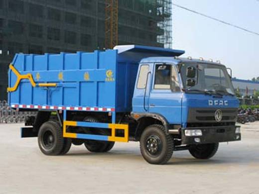 東風145對接式<a href=http://www.2001mhs.com/ljc target=_blank class=infotextkey>垃圾車</a>出廠圖片