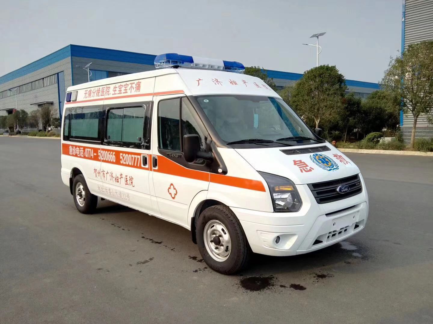 福特新世代V348救護車(長軸中頂)